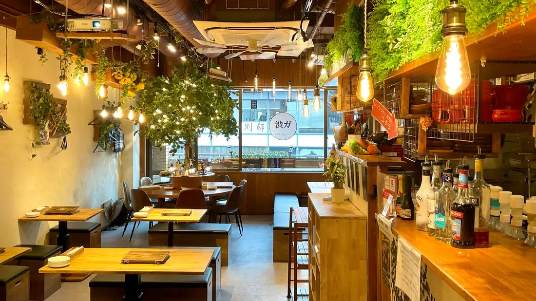 渋谷ガーデンスペース道玄坂店の貸切BBQ・パーティーの様子